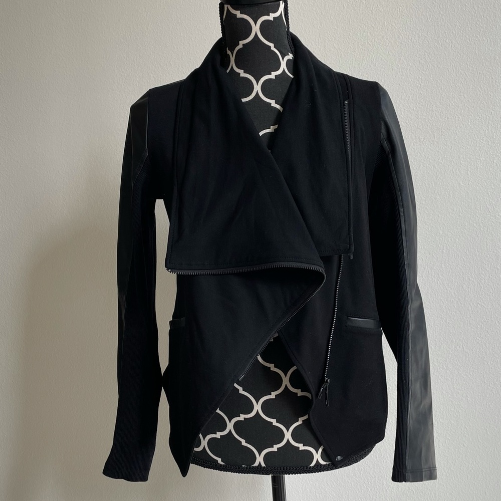 David Lerner Asymmetrical Moto Jacket
